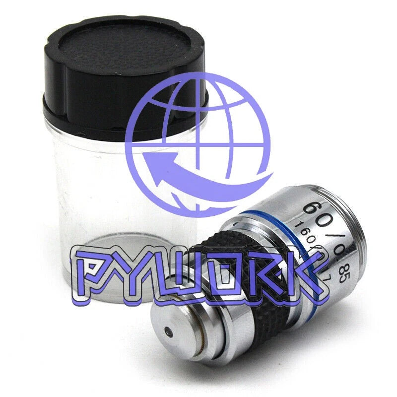 4X 10X 20X 40X 60X 100X Achromatic Objective Lens f/ Biological Microscope 185mm