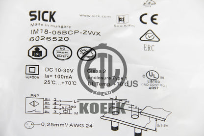 SICK IM18-05BCP-ZWX Proximity Sensor #ko