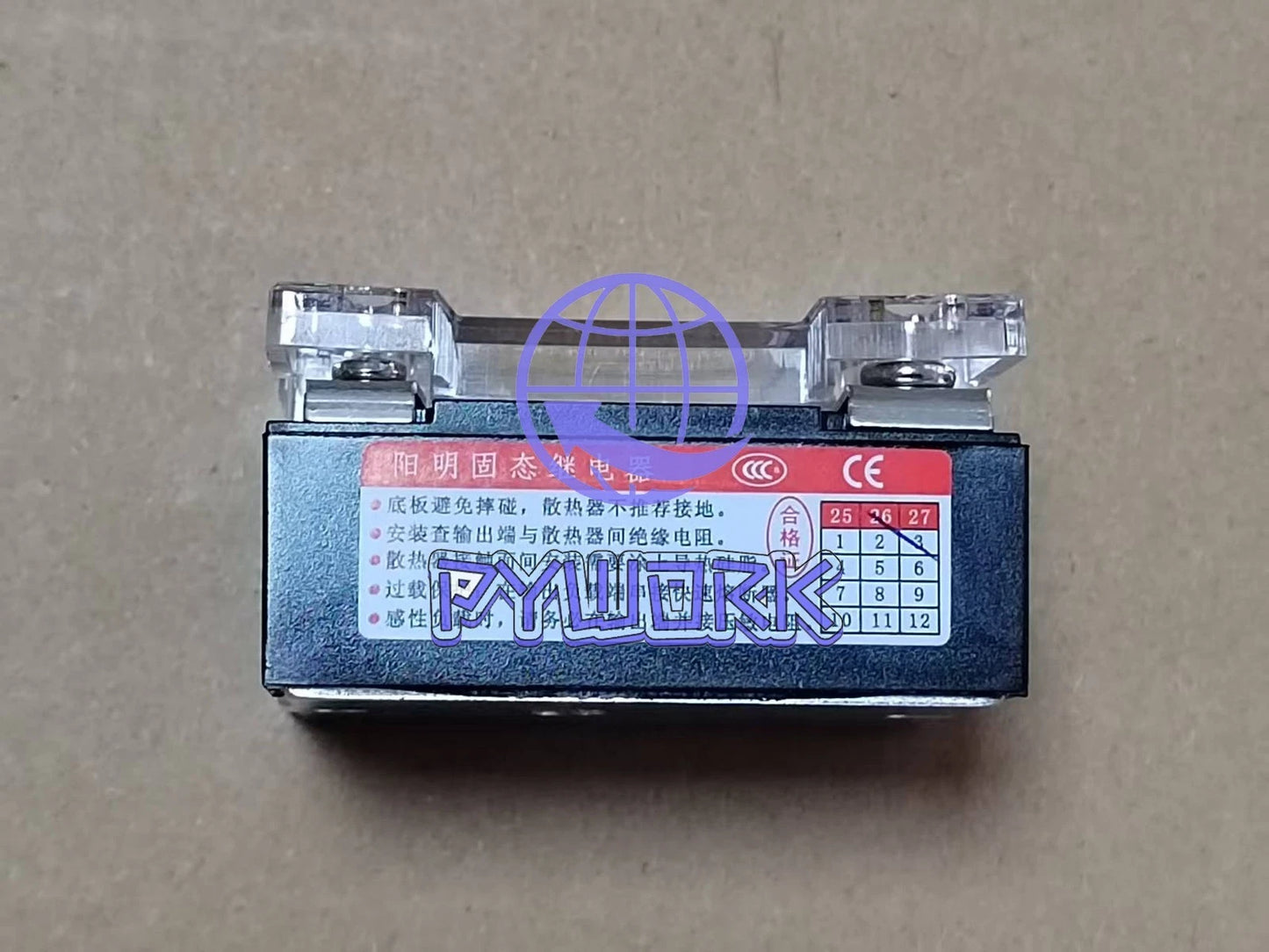 Single-phase DC controlled AC DC-AC SSR solid state relay YHD2410A 240VAC 10A~