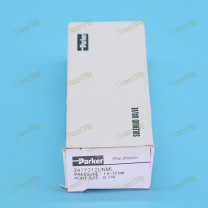 1PC Parker 341Y312UNML Solenoid Valve Instant Ship - PARKER