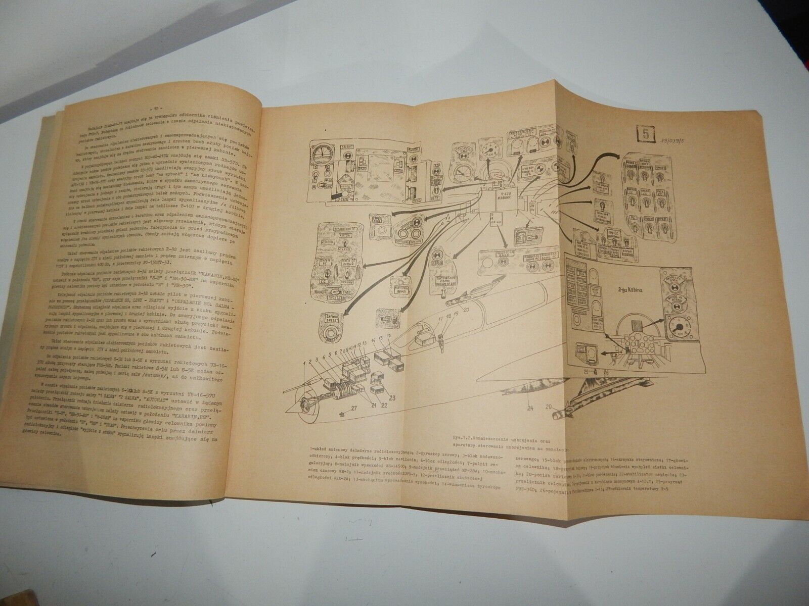 Used Manual Aircraft MiG-21 Technical Description - MANUAL AIRCRAFT