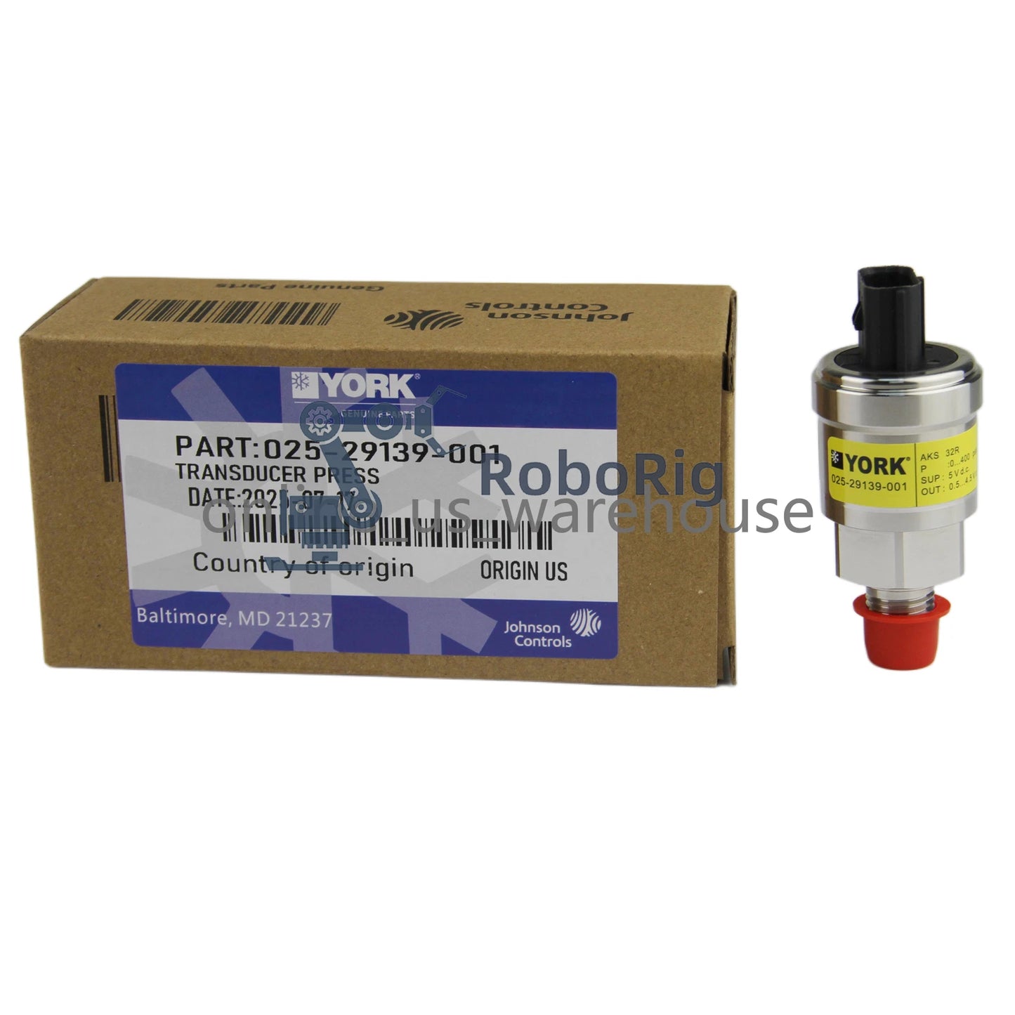 1PCS YORK 025-29139-001 Pressure Sensor 025 29139 001