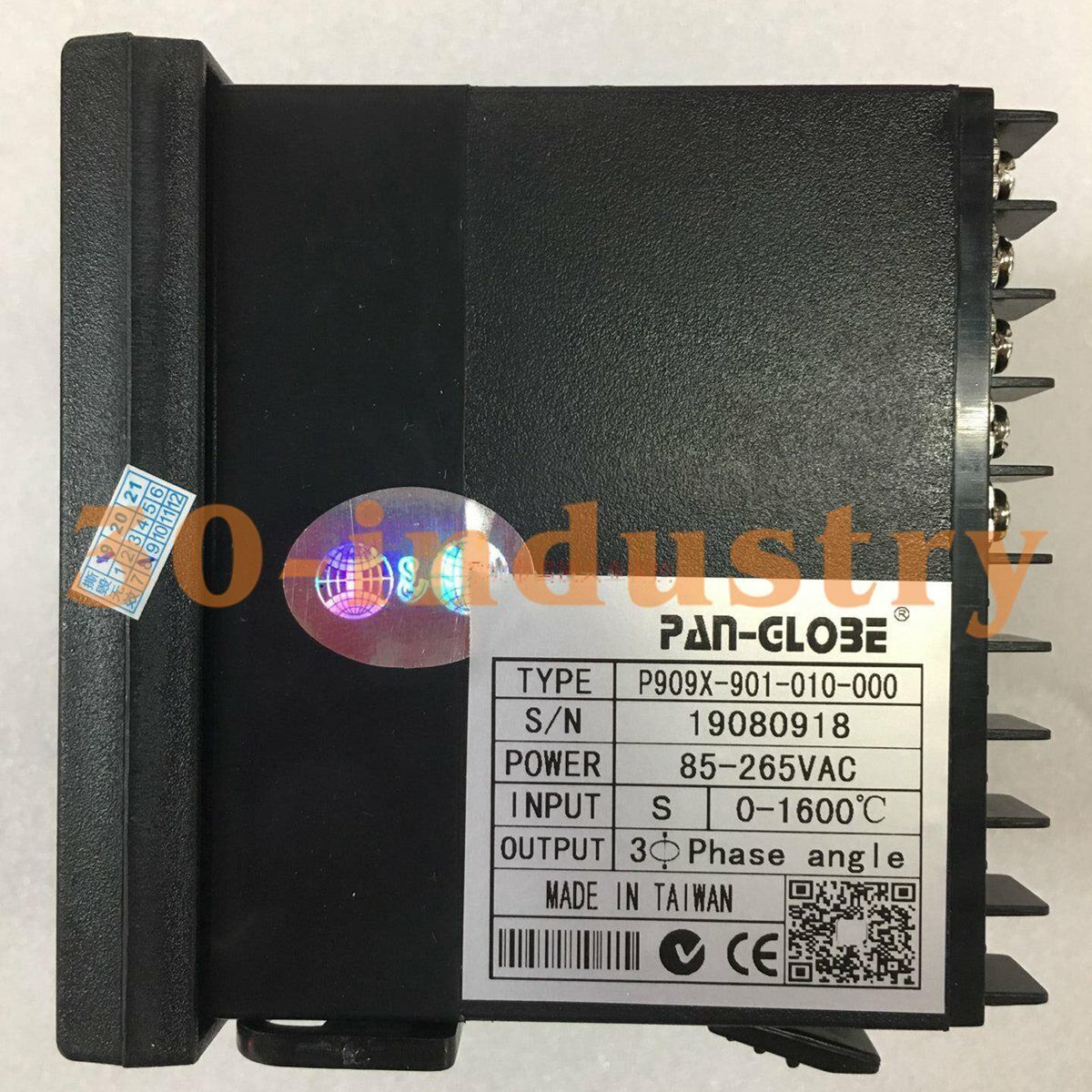 Temperature Controller PAN-GLOBE P909X-901-010-000 - 1 Piece - PAN-GLOBE