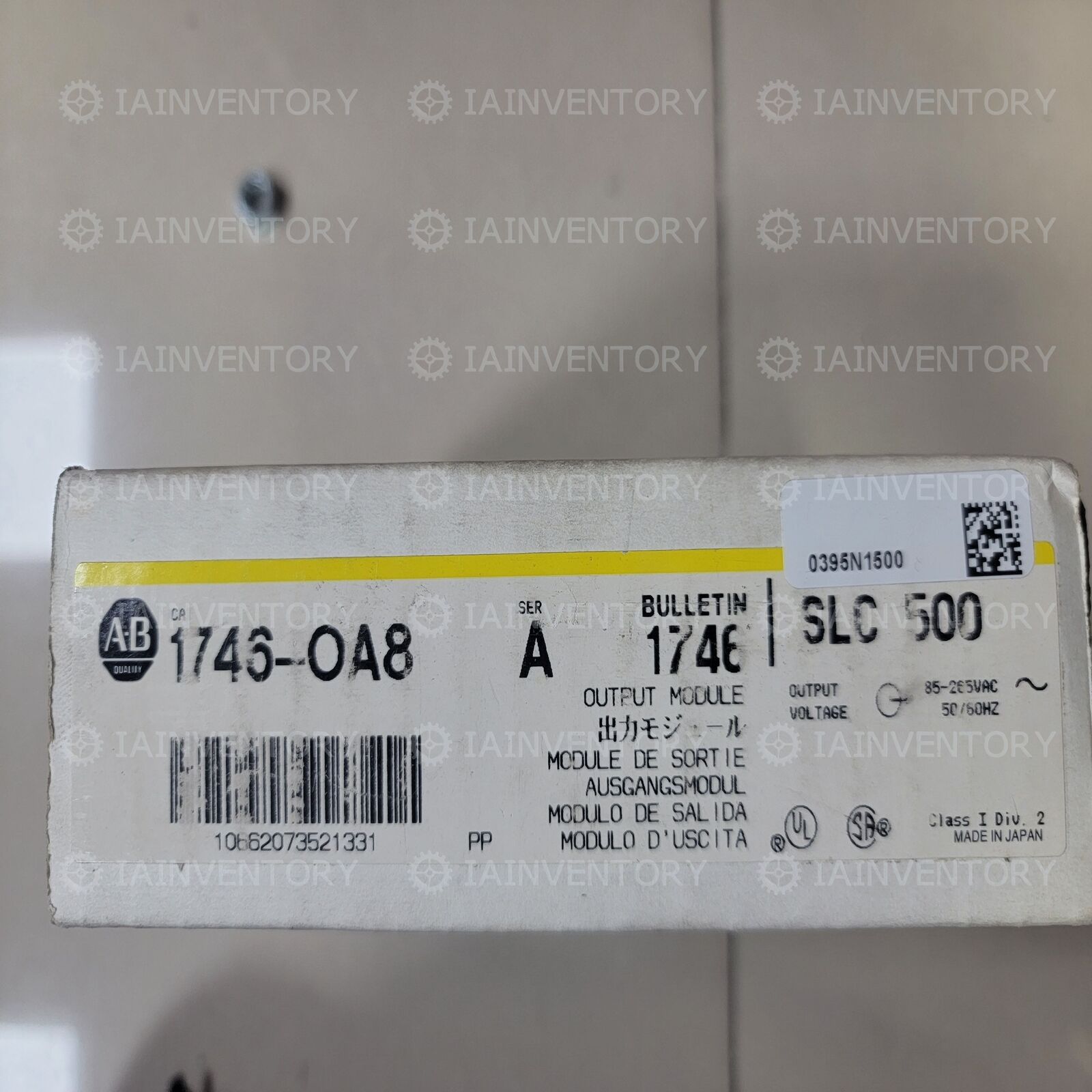 Allen-Bradley Fast with 1 Year 1746-OA8 New in Box - ALLEN-BRADLEY