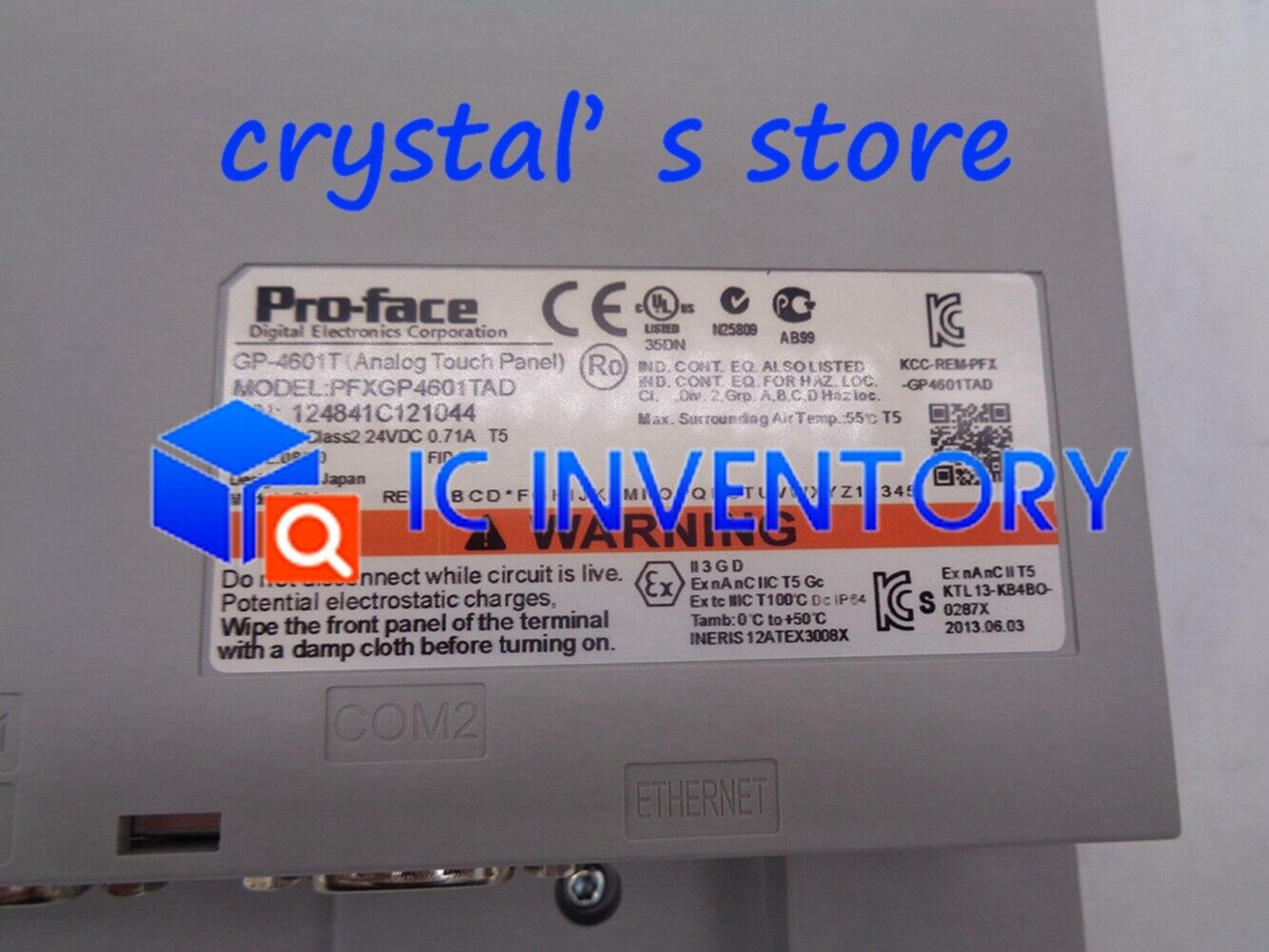 new in box Pro-face GP-4601T PFXGP4601TAD Proface HMI touch screen panel - PROFACE