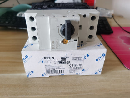1PCS Eaton Moeller PKZM4-58 XTPR058DC1NL Circuit Breaker 50-58A