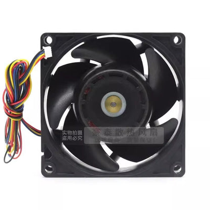 SANYO 9HV0848P1G0031 8038 DC48V 0.85A 8CM 4-Wire Silent Cooling Fan