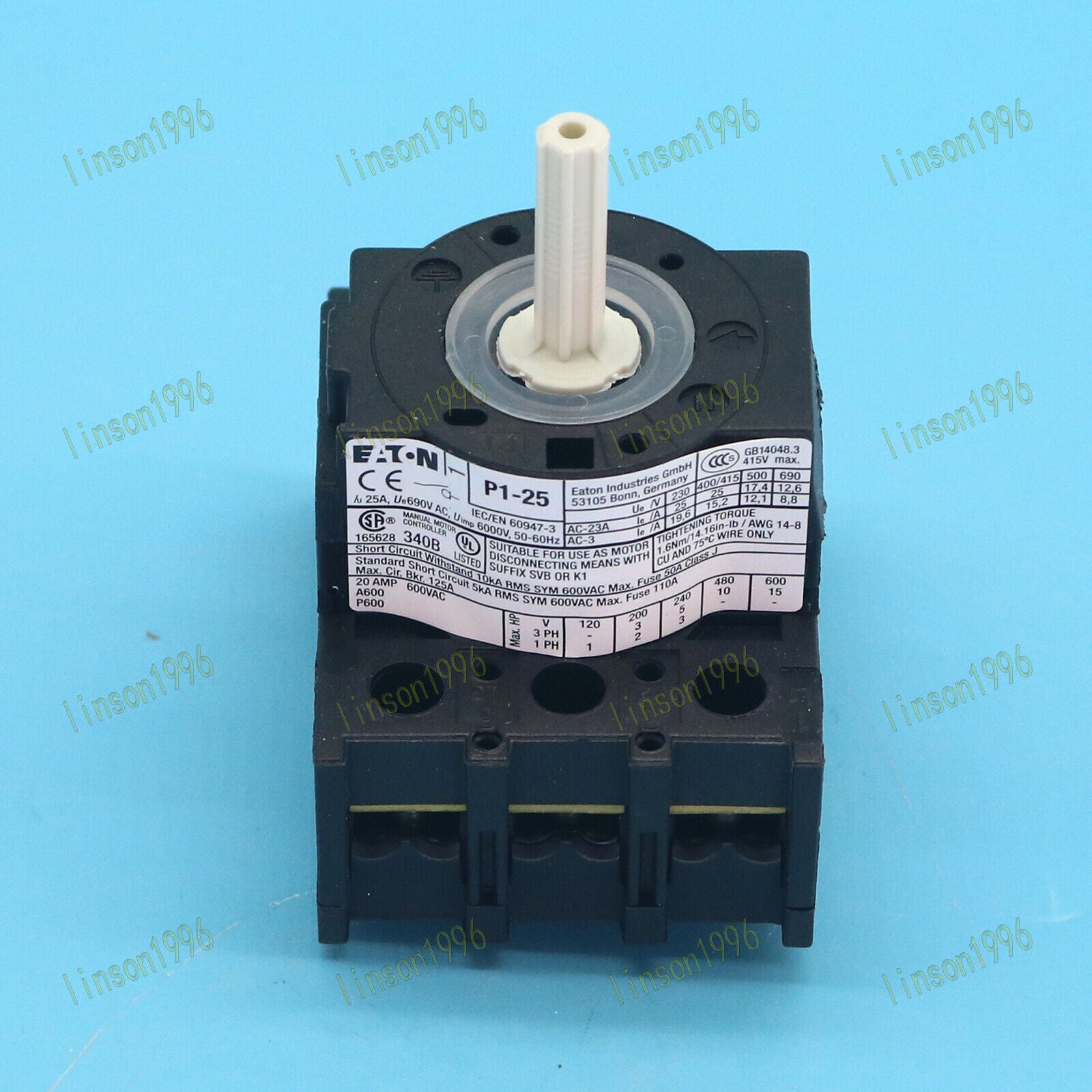 New One P1-25/E EATON MOELLER - EATON MÖLLER