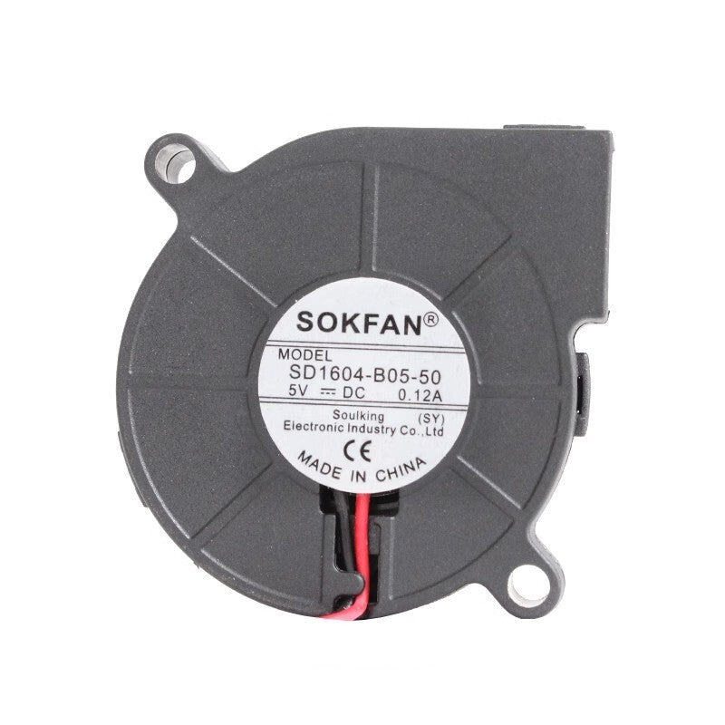 SOKFAN SD1604-B05-50 4010 5V 0.12A 4 cm 2-wire ball bearing DC heat dissipation