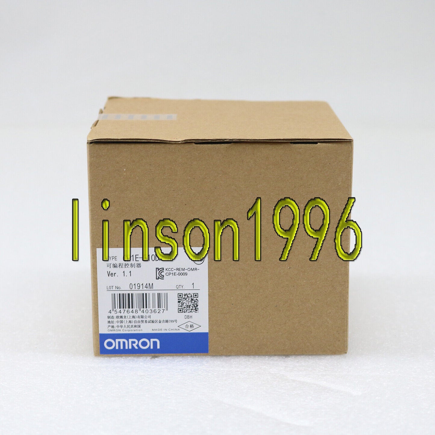 Omron CP1E-E10DR-A - OMRON