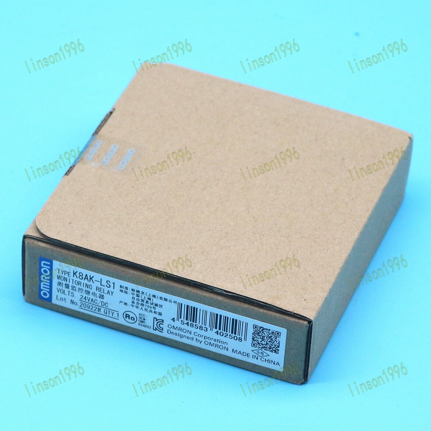OMRON K8AK-LS1 Monitoring Relay 24VAC/DC Fast Delivery - OMRON