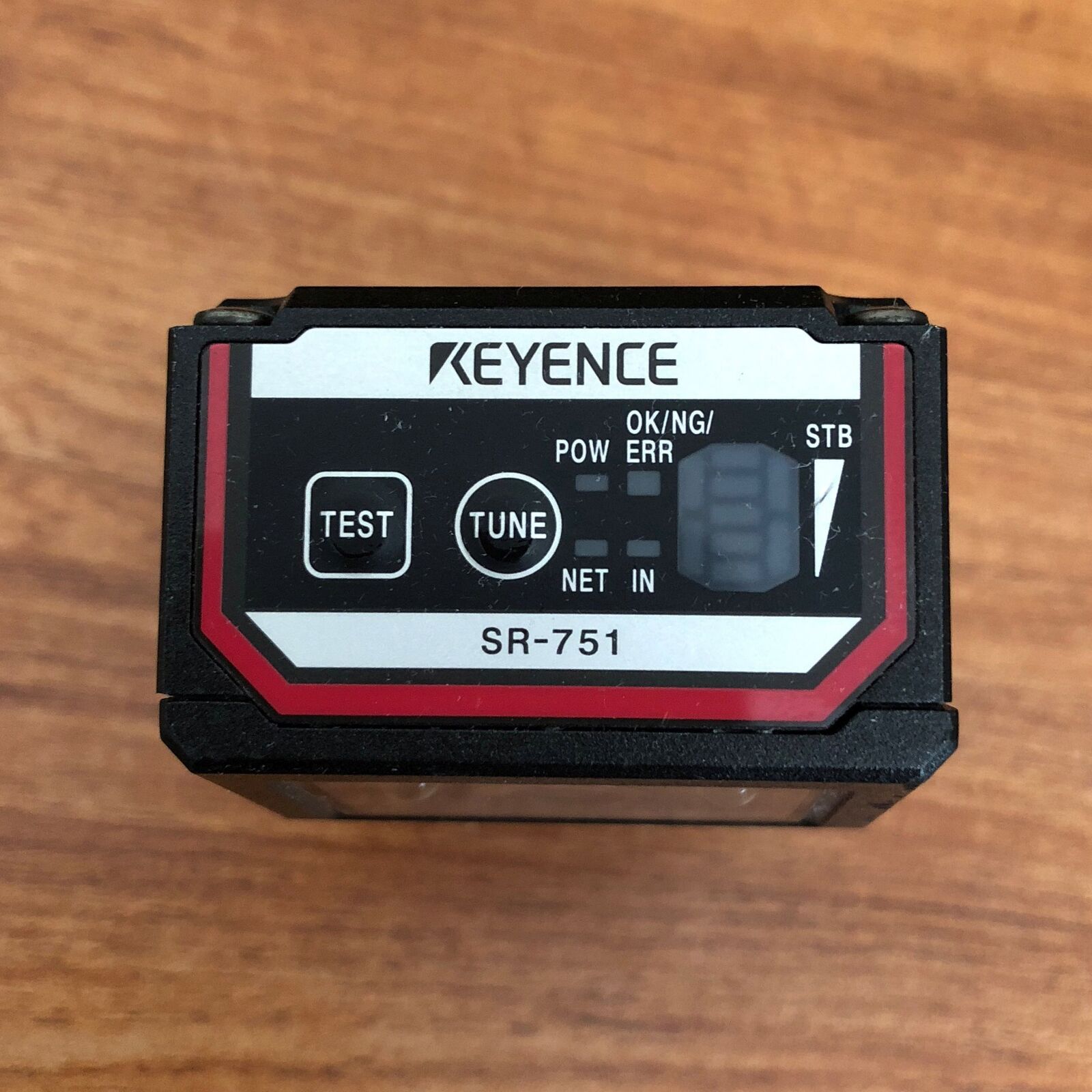 used ONE KEYENCE Bar code reader SR-751 Tested In Good Condition - KEYENCE