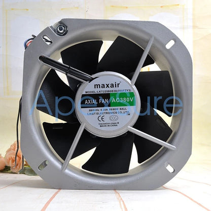 1pcs Maxair LKT22580B38 200FZY3 22580 380v metal cooling fan