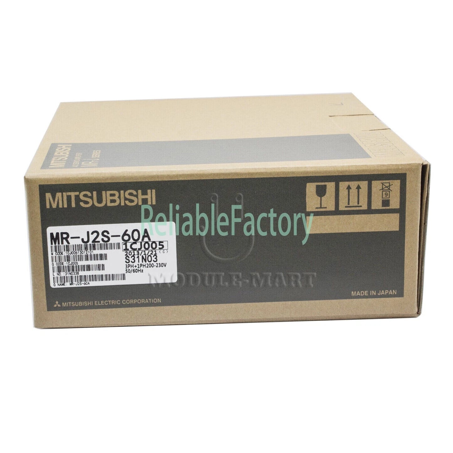 MITSUBISHI MR-J2S-60A AC Servo Amplifier Drive