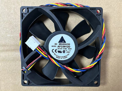 new DELTA Delta AFC0912D 12V 0.46A 9225 9CM 4-wire chassis double ball fan