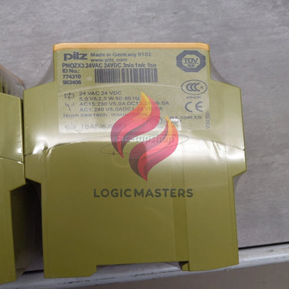 1PCS PILZ 774310 PNOZ X3 24VAC/VDC 3n/o 1n/c 1so