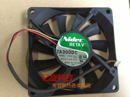 Nidec DC12V 0.18A TA300DC H34612-57 cooling fan 3pin