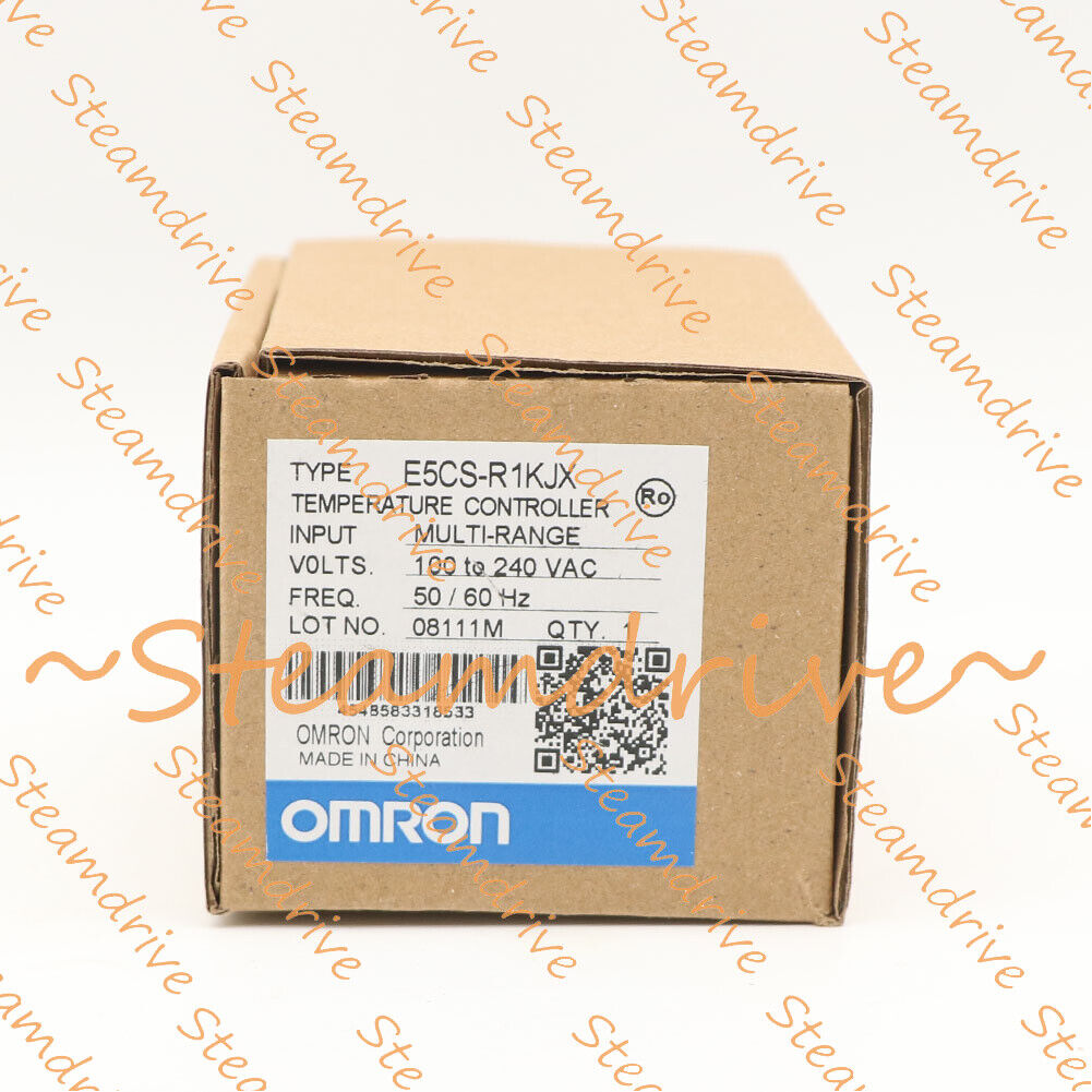 used  1PCS Omron E5CS-R1KJX 100-240VAC Temperature Controller Tested