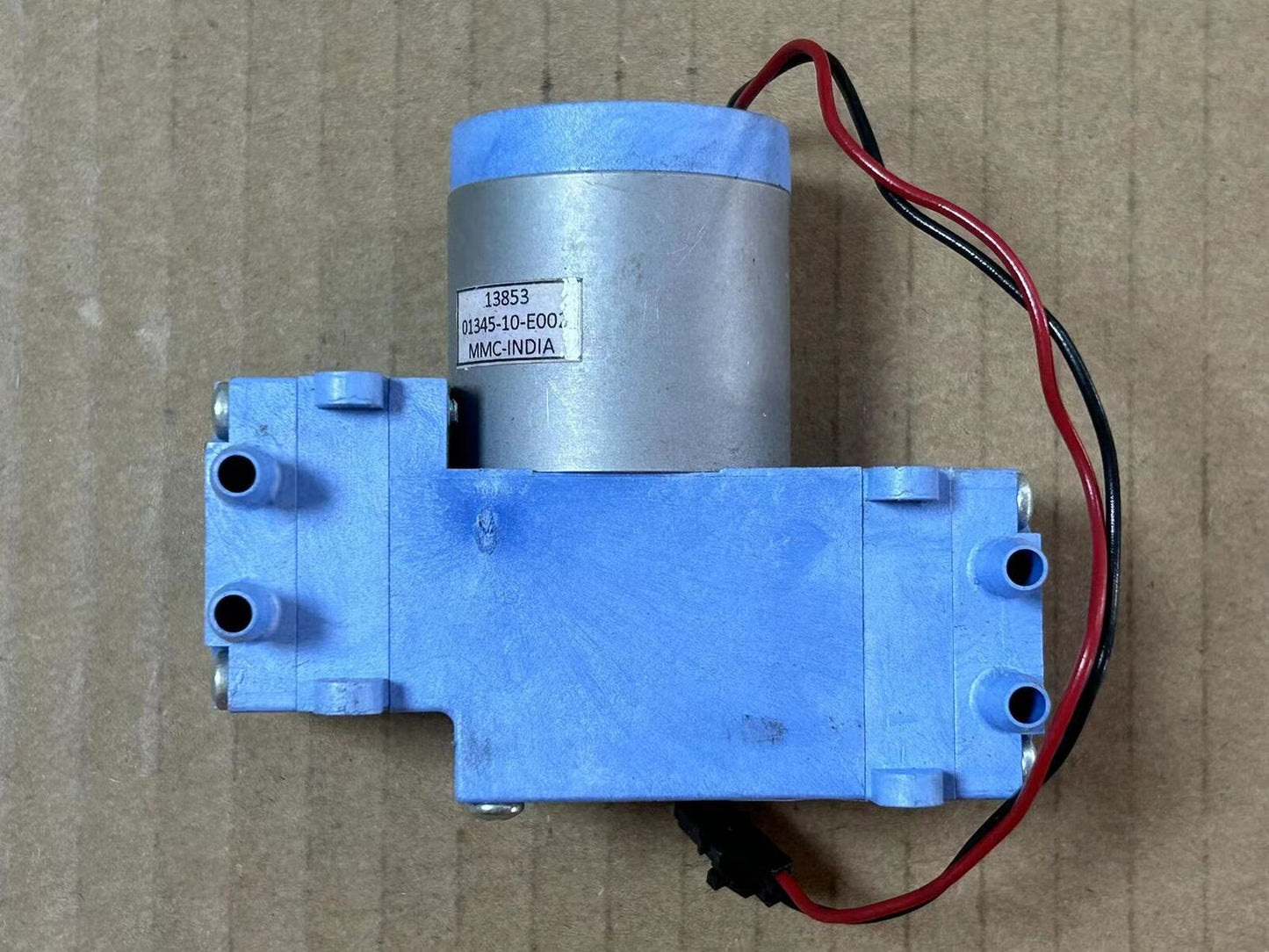 used Parker 12V D1001-23-01 Brushless Vacuum Pump Diaphragm Pump Dual Head Air Pump