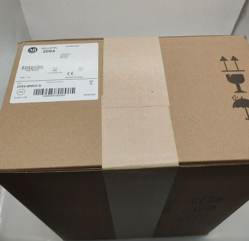 NEW Sealed Allen-Bradley 2094-BM02-S Integrated Axis Module 15A Servo Drive | High-performance 15A servo drive module with integrated axis system - ALLEN-BRADLEY