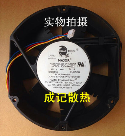 1pcs JQD48K6E2X DC48V 0.54A 4-wire cooling...