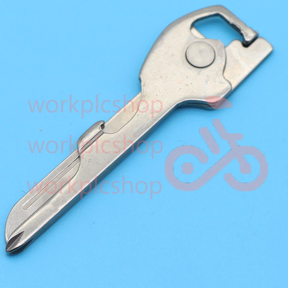 10P 6-in-1 Utili Key Tool Keyring Keychain Gadgets Multifunction Stainless Steel