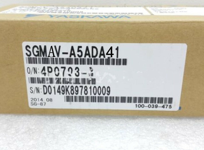 YASKAWA AC SERVO MOTOR SGMAV-A5ADA41 SGMAVA5ADA41