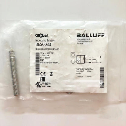 Proximity Switch, Fast Ship - BALLUFF