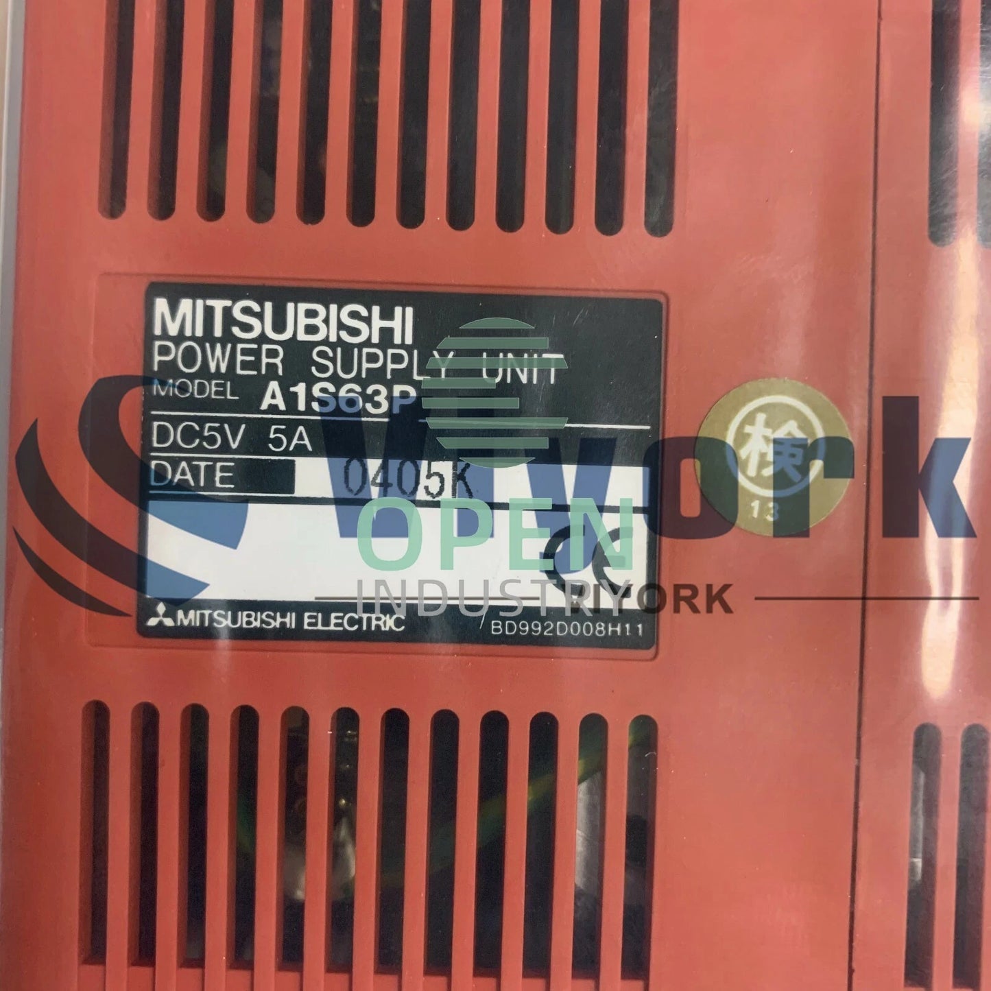 1PCS Mitsubishi A1S63P POWER SUPPLY UNIT 24 VDC 5 AMP