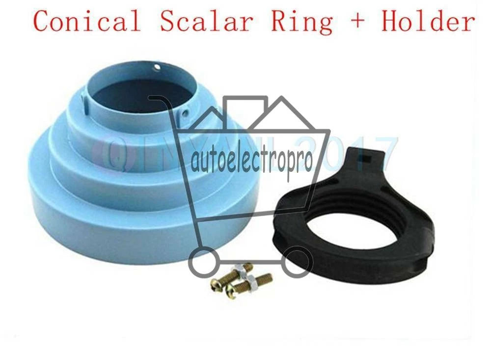 1PCS 65MM diameter Conical Scalar ring with C Band LNB Holder bracket