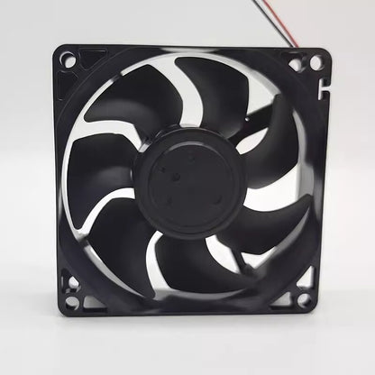 NIDEC DJF80T7AQ-S03 8025 DC12V 0.15A 8CM 2-Wire Silent Cooling Fan