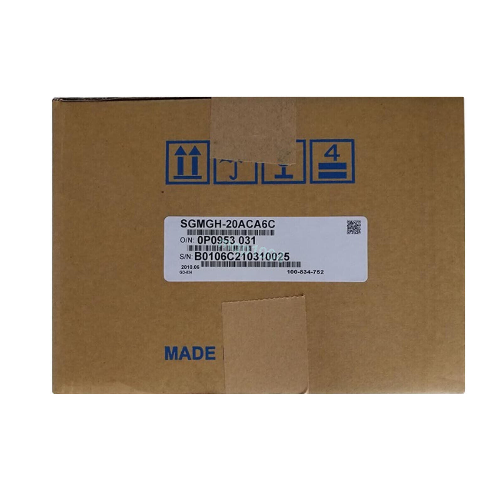 Yaskawa servo motor SGMGH-20ACA6C - YASKAWA