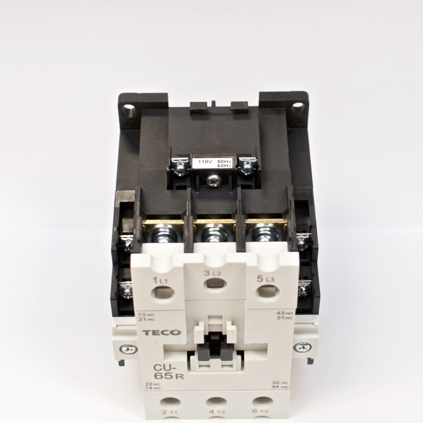 TECO CU-65R Magnetic Contactor 100Amp 3Phase 110V Coil - TECO