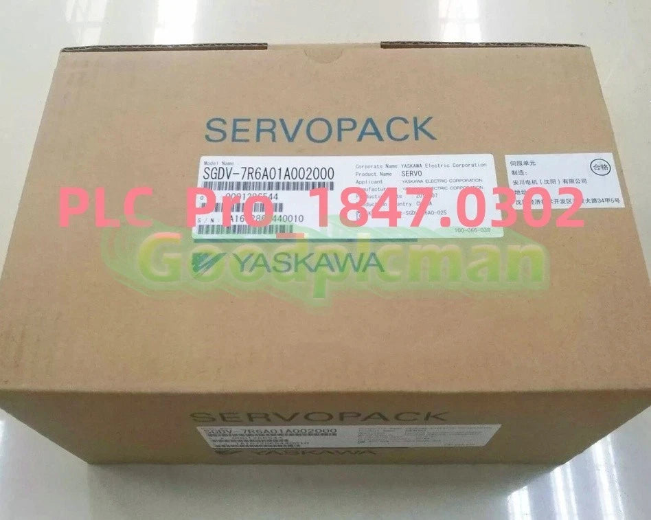 1PCS Yaskawa SGDV-7R6A01A002000 servo drive Warranty 12 months
