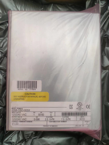In Stock Brand New AB 2098-DSD-005X Overnight Shipment - BRAND NEW