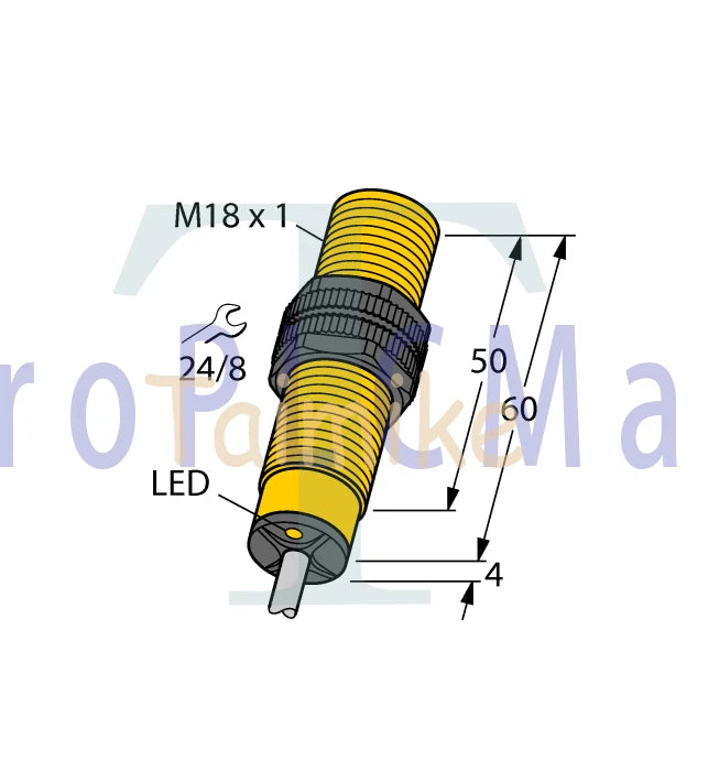 TURCK NI8-S18-AZ3X/S100 13718 Inductive sensor 1PCS