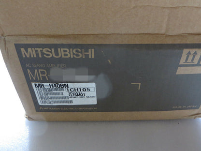 Mitsubishi Ac Servo Driver MR-H40BN MRH40BN