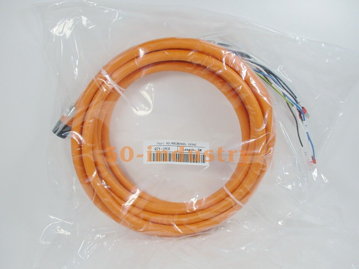 5M Power Cable Compatible with Model 8BCM0005.1034C-0 - OMRON
