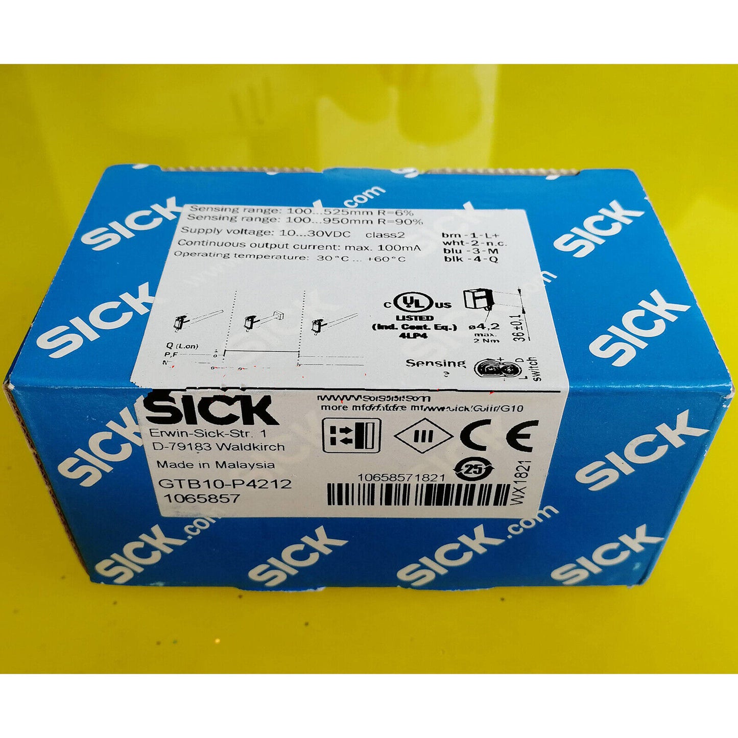 ONE Proximity Sensor GTB10-P4212 - SICK