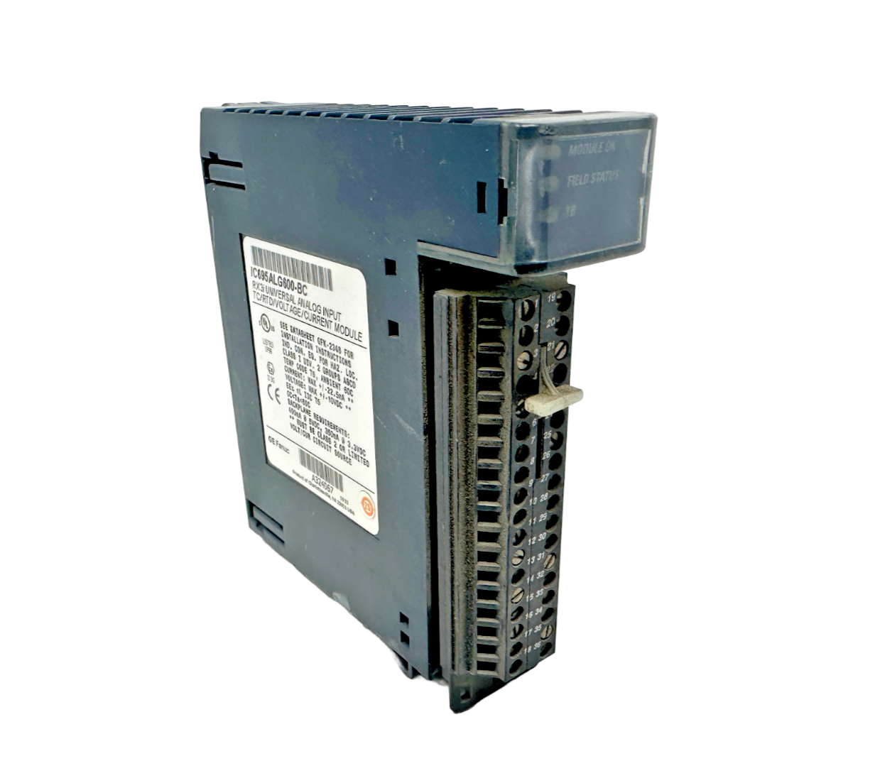 used GE Fanuc IC695ALG600-BC Input Module *No Cover* - GE