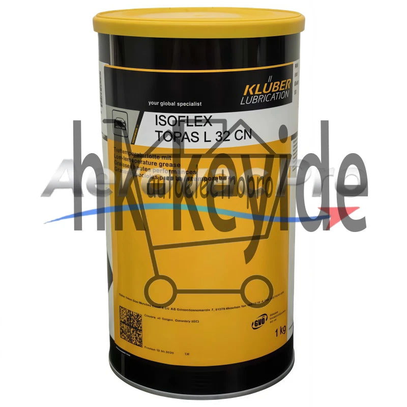 1Pcs KLUBER Lubrication ISOFLEX TOPAS L 32 CN Grease 1kg SAFE RELIABLE