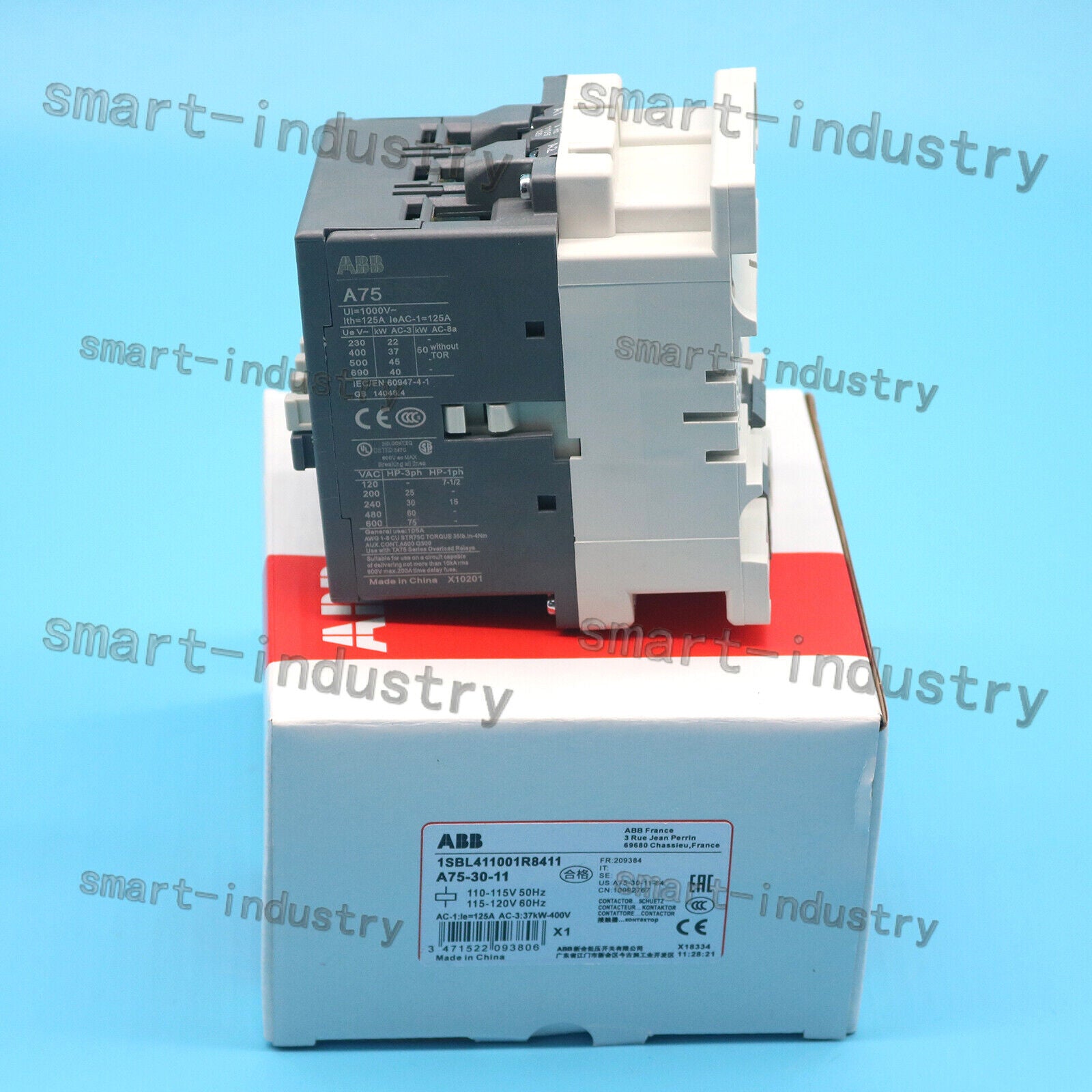 new  ABB A75-30-11 110V AC contactor fast delivery