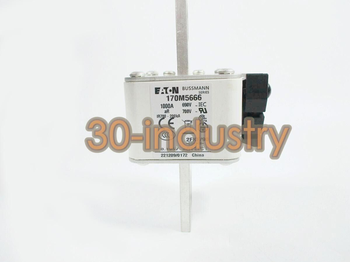 2PCS Bussmann 170M5666 Fuse - 690V 1000A for Electrical Protection - BUSSMANN