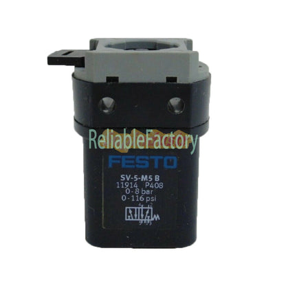 .1Pcs FESTO SV-5-M5-B 11914 Front Panel Valve