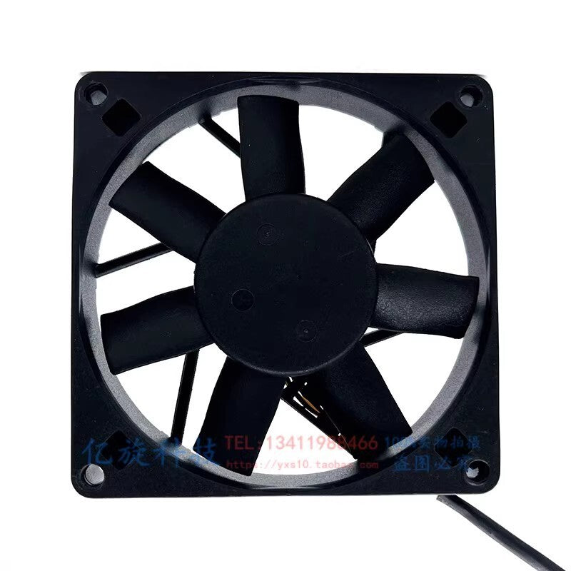 ADDA AD0812HB-D76 8015 DC12V 0.18A 8CM 4-Wire PWM Temperature Control Cooling Fa