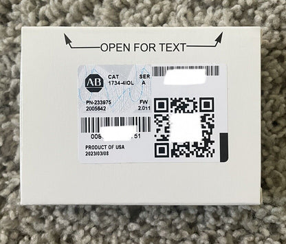 Allen Bradley 1734-4IOL Ser A Point 4-Ch IO-Link Module - ALLEN BRADLEY