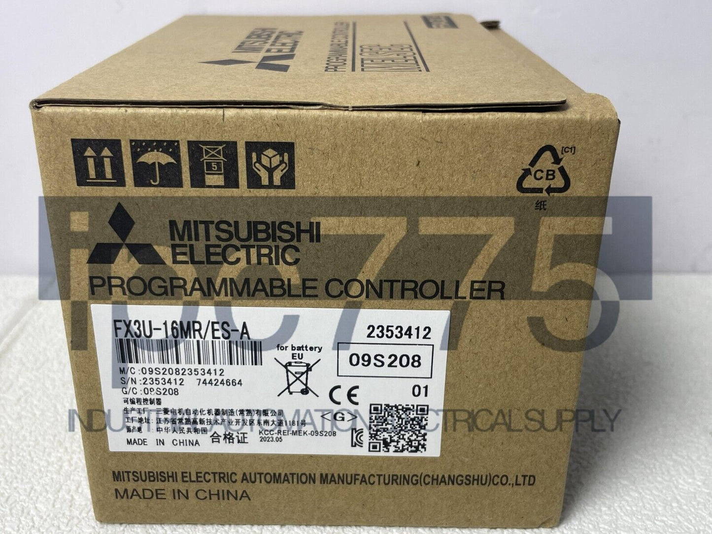 Mitsubishi FX3U-16MR/ES-A - MITSUBISHI