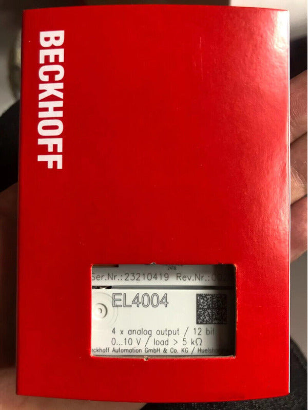 New BECKHOFF EL4004 PLC Module 1PCS In Stock - BECKHOFF