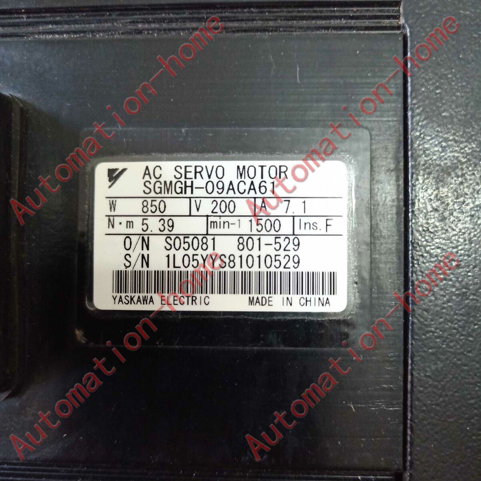 new Yaskawa SGMGH-09ACA61 SGMGH09ACA61 Servo Motor spot stock - YASKAWA