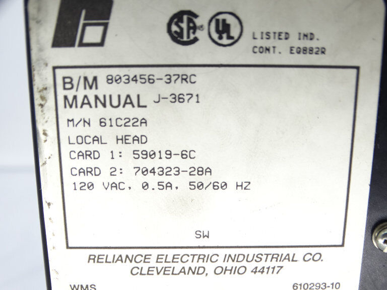 ABB 61C-22A PLC MODULE - ABB